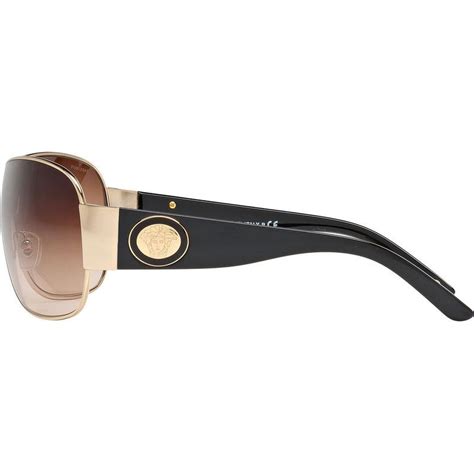 versace sunglasses ve2101|Versace VE2101 01 Light Brown Gradient Dark Brown & Gold .